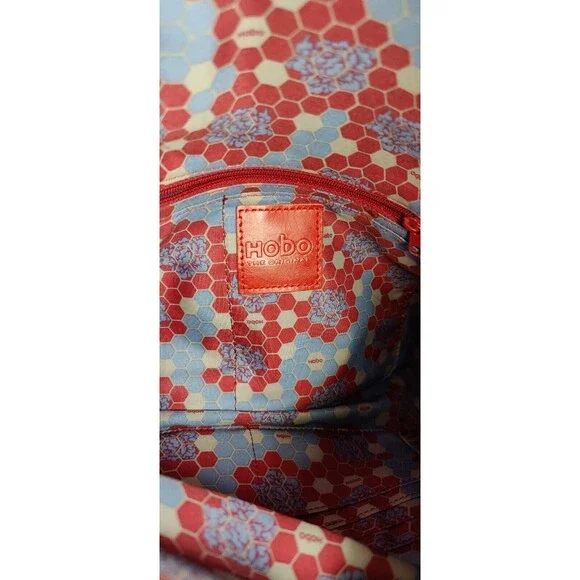 Hobo Int'l Raine Aged Silver Large Leather Clutch w/tassel Outer Zip Compartment - Picture 13 of 16